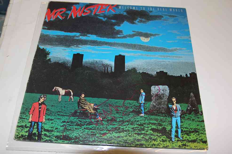 MR.MISTER - WELCOME TO THE REAL WORLD - S ORIGINL PODPISEM